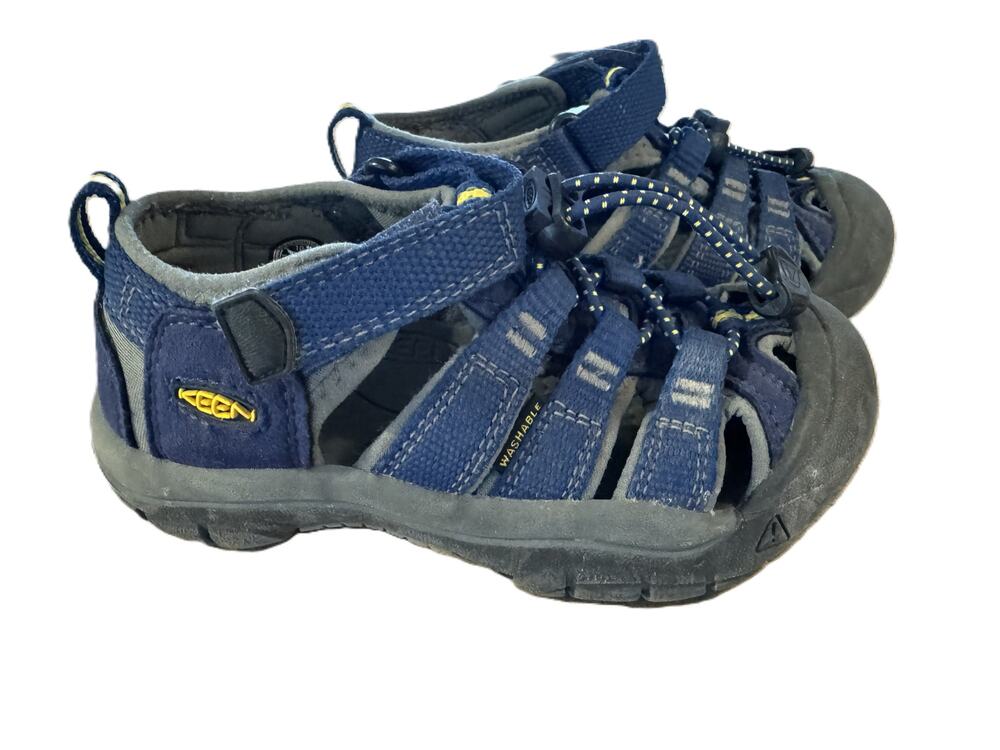 KEEN Newport H2 Toddler Sandals Size 10 Blue Waterproof Outdoor Hiking Shoes